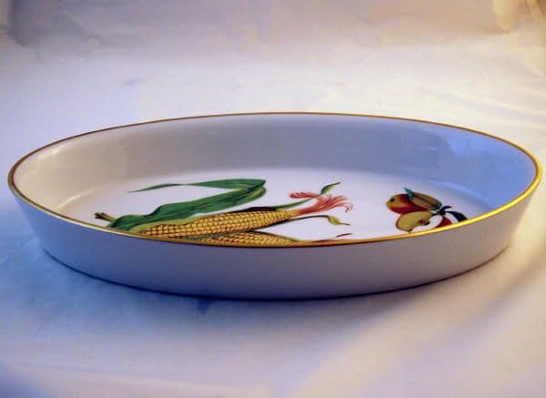 Royal Worcester Evesham (Gold) Oval Open Serving Dish