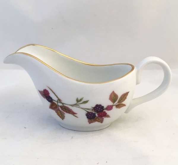 Royal Worcester Evesham (Gold) Small Sauce Boats