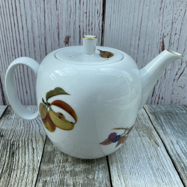 Royal Worcester Evesham Gold Teapot, 1.75 Pints