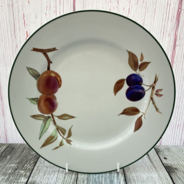 Royal Worcester Evesham Vale Dinner Plate (Plum/Peach), 10.5''