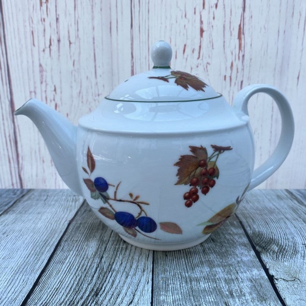 Royal Worcester Evesham Vale Teapot, 2.5 Pints (Malvern Shape)