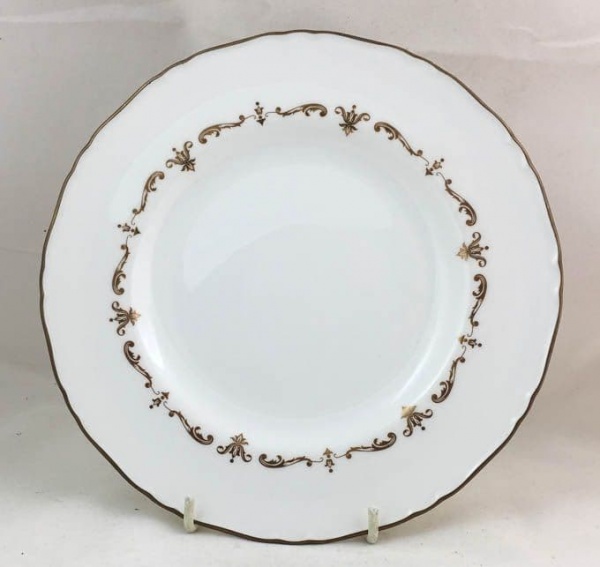 Royal Worcester Gold Chantilly Dessert Plates