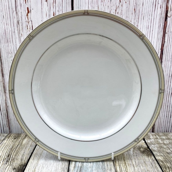 Royal Worcester Mondrian (Cream & White) Dinner Plate