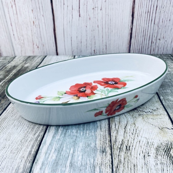 Royal Worcester Poppies Oval Roasting/Baking Dish