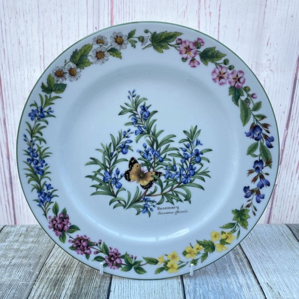 Royal Worcester, Worcester Herbs Dinner Plate. 10'' (Made in England)