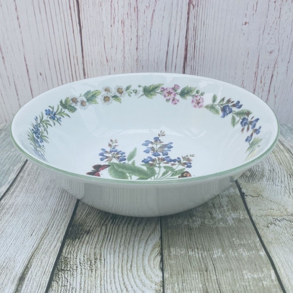 Royal Worcester, Worcester Herbs  Open Serving Bowl, 10'' (Made in England)