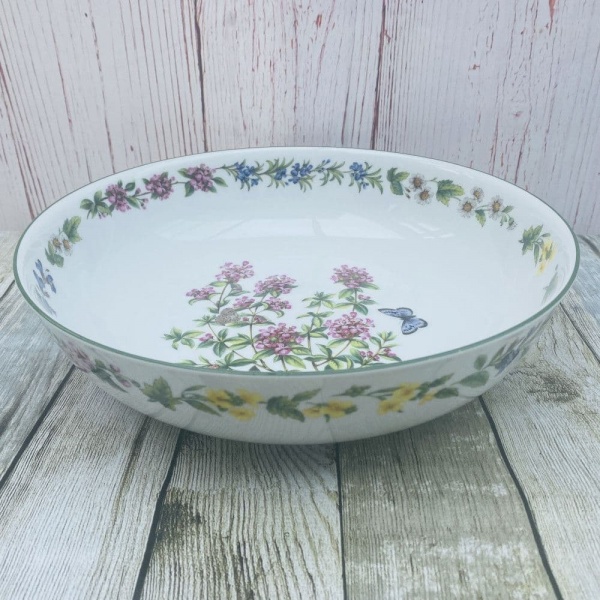 Royal Worcester, Worcester Herbs Open Serving Bowl, 12.5'' (Made in England)