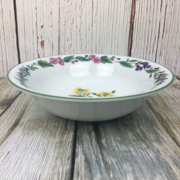 Royal Worcester, Worcester Herbs Soup/Cereal Bowl (Made in England)