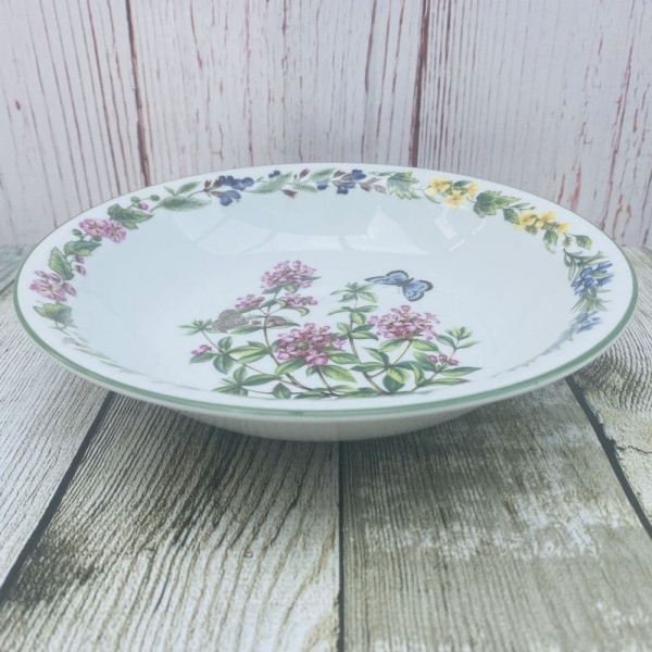 Royal Worcester, Worcester Herbs Wide Bowl, 8'' (Made in England)