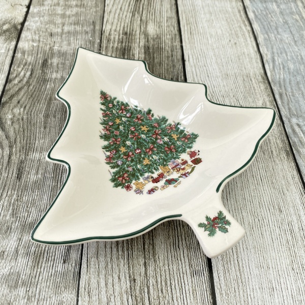 Spode Christmas Tree Snack Dish (Tree Shape)