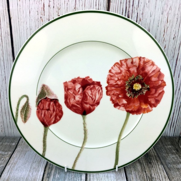 Villeroy and Boch Flora Buffet Plate, Coquelicot