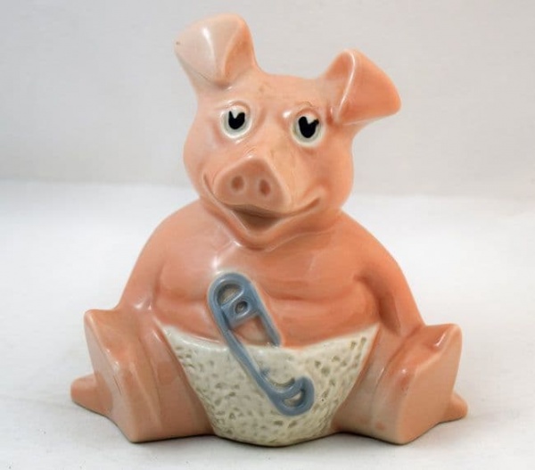 Wade Nat West Woody Piggy Bank