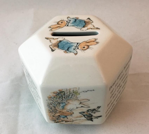 Wedgwood, Beatrix Potter, Peter Rabbit Money Boxes