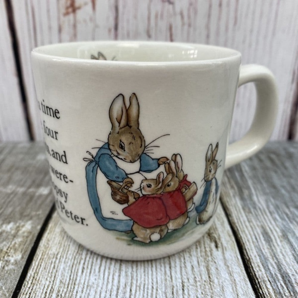 Wedgwood Beatrix Potter Peter Rabbit Mug, Once Upon a Time