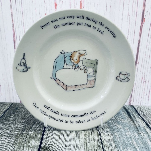 Wedgwood, Beatrix Potter, Peter Rabbit Tea Plate