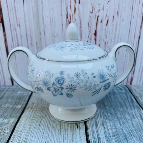 Wedgwood Belle Fleur Covered Sugar Pot