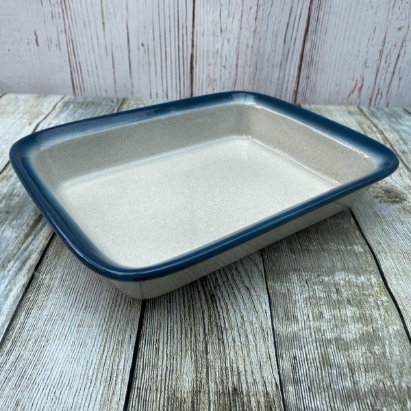 Wedgwood Blue Pacific Oblong Roaster/Baking Dish, 10.75''