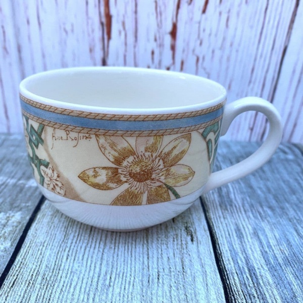 Wedgwood Garden Maze Breakfast Cup (Blue Flower)