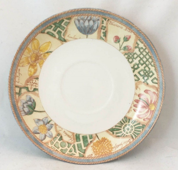 Wedgwood Garden Maze Breakfast Cup Saucers