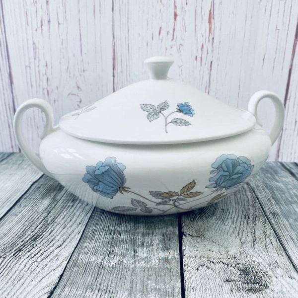 Wedgwood Ice Rose Lidded Serving Dish (Oval)
