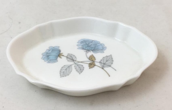 Wedgwood Ice Rose Small Oval Bonbon Dishes