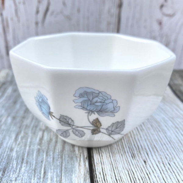 Wedgwood Ice Rose Sugar Bowl, Octagonal