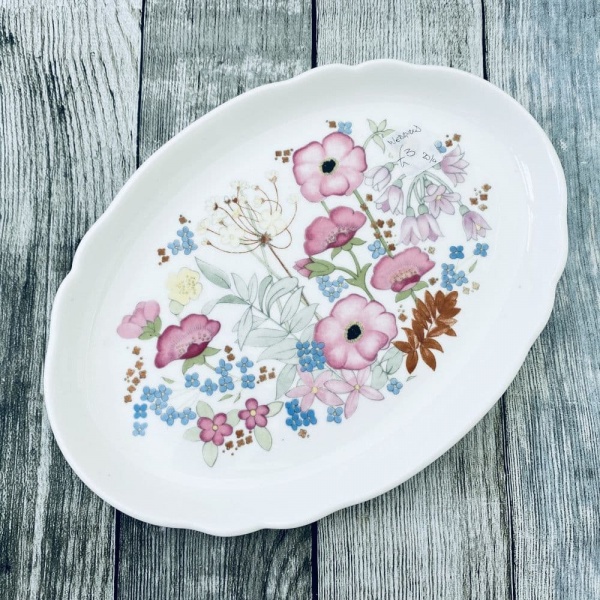 Wedgwood Meadow Sweet Oval Dressing Table Tray
