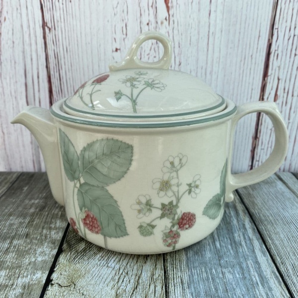 Wedgwood Raspberry Cane Teapot