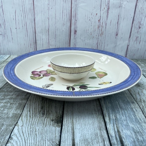 Wedgwood Sarah's Garden Condiment Tray with Dipping Dish