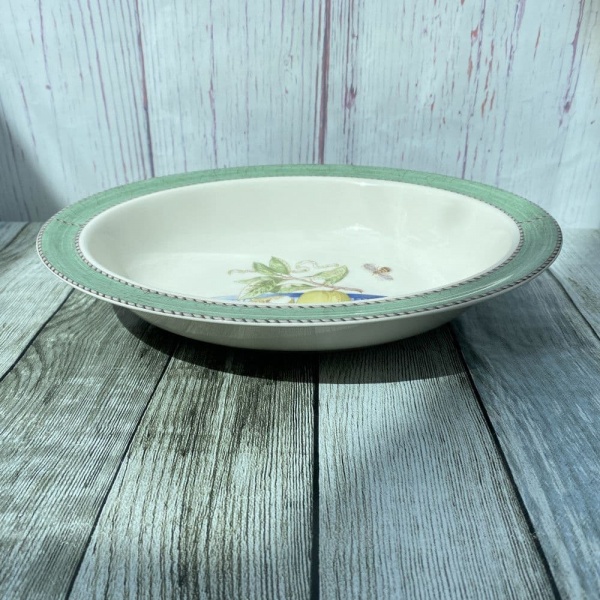 Wedgwood Sarah's Garden Oval Vegetable Dish (Green)