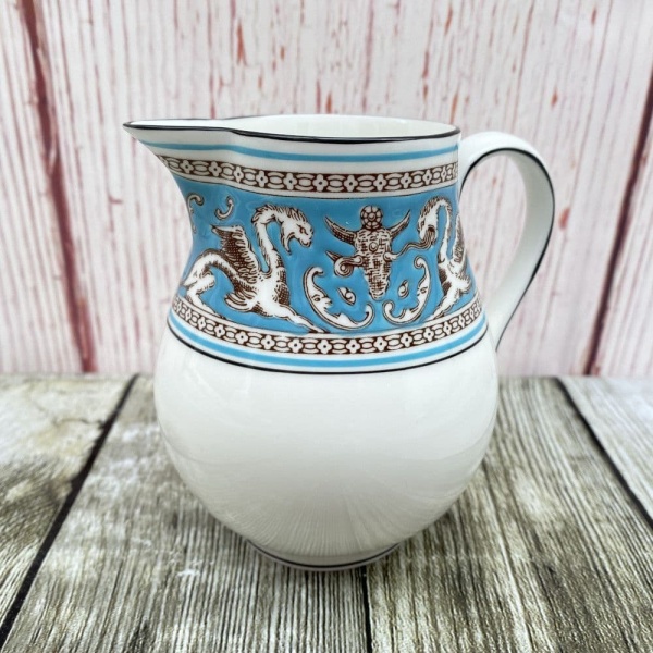 Wedgwood Turquoise Florentine Milk Jug