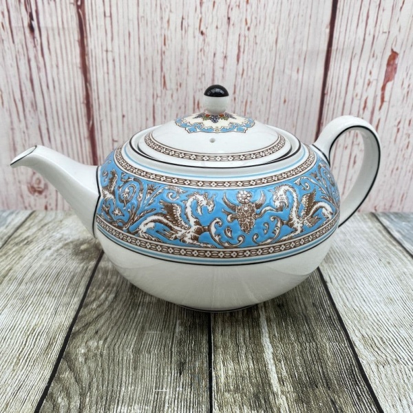 Wedgwood Turquoise Florentine Teapot