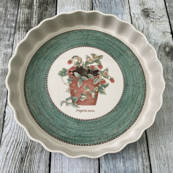 Wedgwood Sarah's Garden Quiche/Flan Dish (Green)