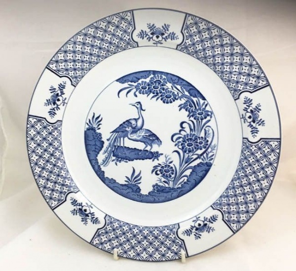 Wood & Sons, Yuan Dinner Plates (Two Birds)